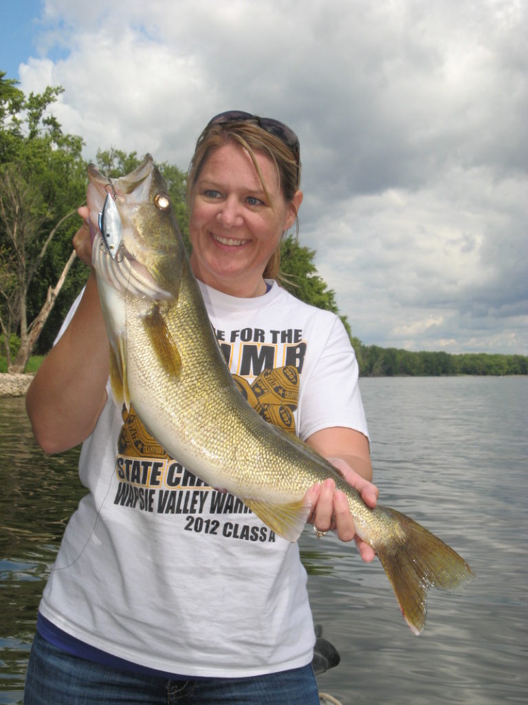 fishingmississippiriverlargewalleye Ted Peck Fishing
